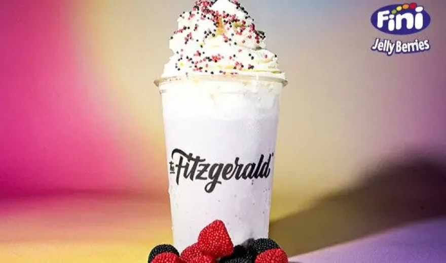 Milkshake Jelly Berries de Fini x The Fitzgerald (Fini Golosinas).